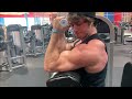 Jamie Tyler | The Comeback of Aesthetics, vascular bodybuilder training session