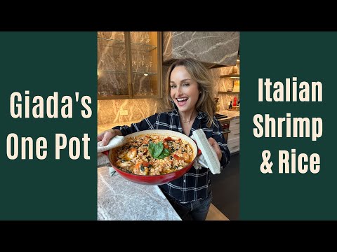 One Pot Italian Shrimp & Rice | Easy Italian Recipe | Giada De Laurentiis