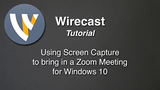 Wirecast video