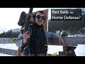 Paintball Gun With Riot Balls For Home Defense