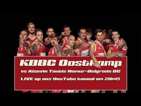 KBBC Oostkamp - Alsavin Tautis Namur-Belgrade BC