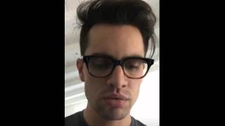 Brendon Urie performing Slow Motion (Third Eye Blind) on Periscope