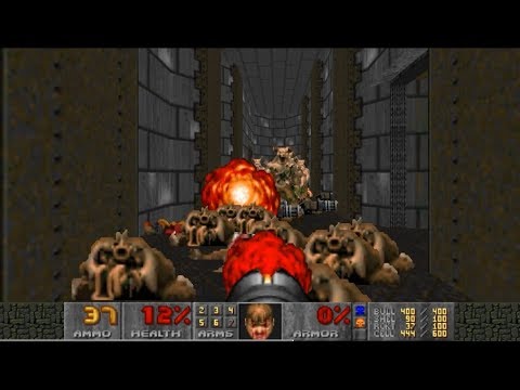 Doom II Chillax2 - Map 6 UV-MAX [TAS] in 26:50