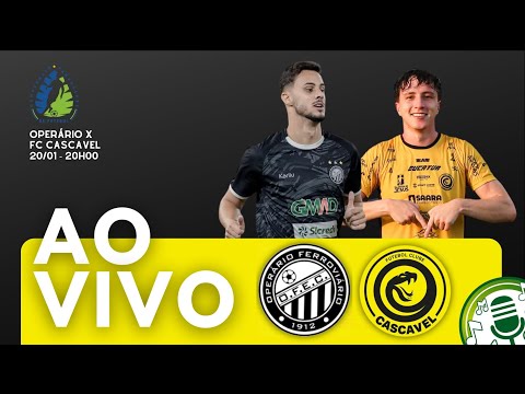 JOGO COMPLETO | Operário x FC Cascavel | Rodada 5 | Paranaense 2026