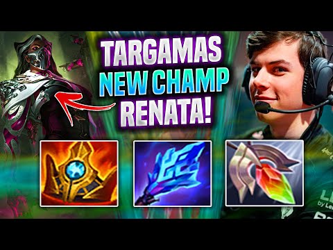 TARGAMAS IS READY TO PLAY RENATA NEW CHAMP! - G2 Targamas Plays Renata SUPPORT vs Yuumi! Season 2022