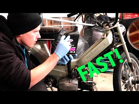 Making My Moped FASTER
