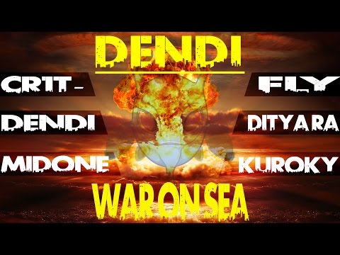 Dendi Idol - Dota 2 - Puck and WAR on SEA - Dendi, Cr1t-, MidOne VS Fly, Kuroky, Ditya Ra
