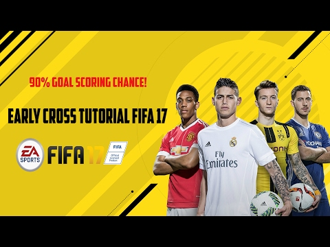Unstoppable cross!(Early Cross) tutorial in Fifa 17