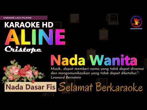Karaoke Aline - Christope (Ver. EPR) nada wanita Fis || karaoke HD.