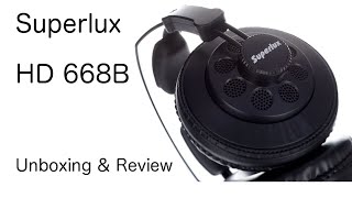 Superlux HD668B - ein Studiokopfhörer zum Spottpreis?