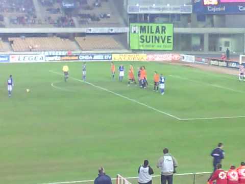 Gol de falta de Momo Xerez 5 - 0 Alavés  2008/2009