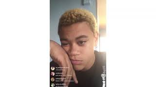 PRETTYMUCH TRADITIONS @elomkuwonu IG Live 7/31/18