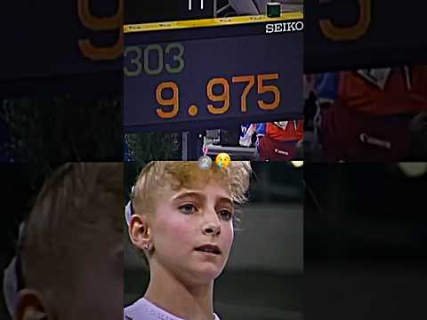 Tell me where the deduction was!😒 #gymnastics #vault #perfect #olympics #1992 #sports