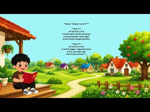 Lagu Mengenal Huruf A - By Dwina Febrianti Sri Rahayu