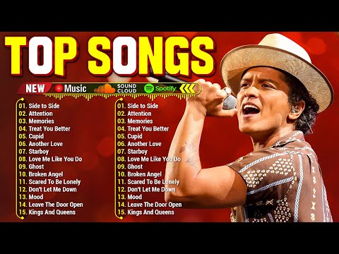 Billboard Hot 100 🍋 Spotify Playlist 🍎 Bruno Mars, Ed Sheeran, Maroon 5, The Weeknd, Billie Eilish