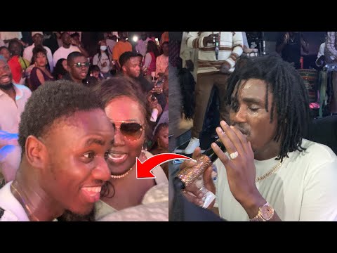 Wally Seck chante son petit frère Babacar Seck a la soirée vogue« Diaga sa Yaye Thione née sa Baye »
