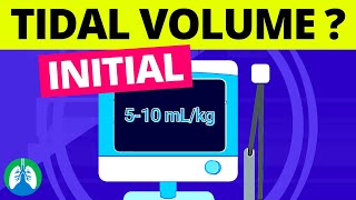 Initial Tidal Volume Setting Range for Mechanical Ventilation