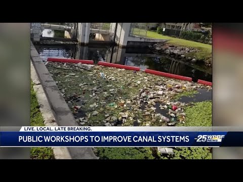 South Florida Water Management District to hold public workshops on clearing out canal systems