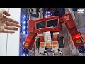 World's First Unbox! Auto-Transform Optimus Prime Trailer with Roller by Robosen