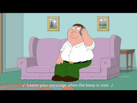 Family Guy - Creative voice mail message / Joe Is on a Vacation