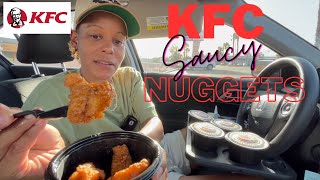NEW KFC SAUCY NUGGETS | REVIEW