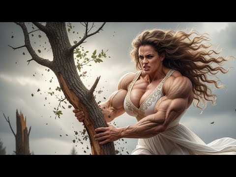 Female Muscle Growth Transformation | Tree Destroyer | Female Muscle Growth | Fbb Ai 