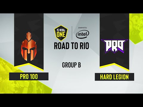 CS:GO - Pro100 vs. Hard Legion Esports [Inferno] Map 2 - ESL One Road to Rio - Group B - CIS