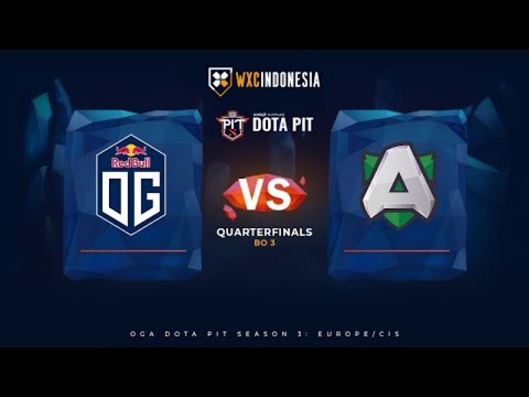 [ Dota 2 LIVE ] OG vs Alliance AMD SAPPHIRE OGA DOTA PIT Season 3 : Europe/CIS - [ BO3 ]