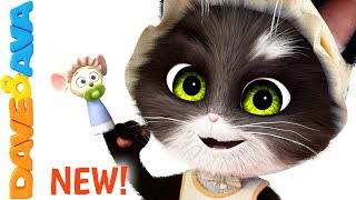 😺 Finger Family Song for Toddlers | Nursery Rhymes and Children’s Songs from Dave and Ava 😺
