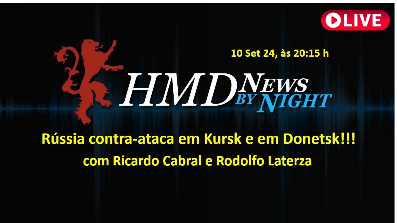Rússia contra-ataca em Kursk e em Donetsk!!!