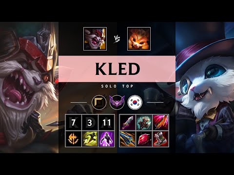 Kled Top vs Gnar - KR Master Patch 25.17