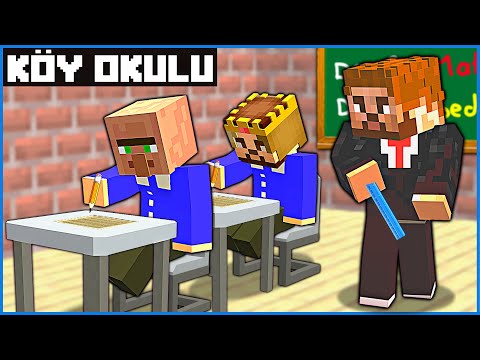 ARDA KÖY OKULU YAPTIRDI! 😱 - Minecraft