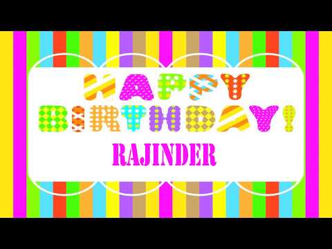 Rajinder   Wishes & Mensajes - Happy Birthday