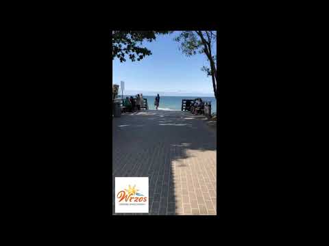 Spacer po Ośrodku Wypoczynkowym WRZOS - Sianożęty Nad Polskim Morzem.