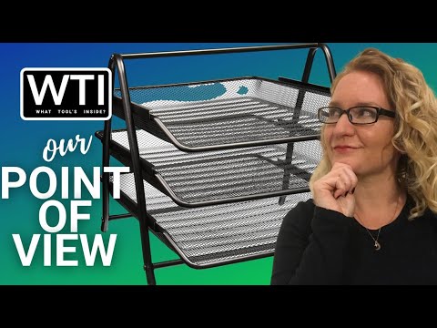 Greenco Paper Tray Mesh Desk Organizers - WTI product video review