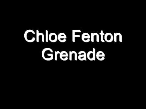 Chloe Fenton singing Grenade