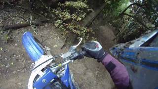preview picture of video 'Big Bush Hill Climb yzf450 helmet cam'
