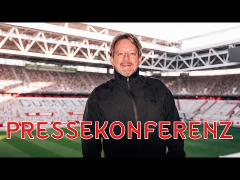 PRESSEKONFERENZ | Vorstellung von Sportvorstand Sven Mislintat | Fortuna Düsseldorf