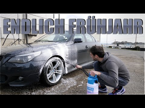 Auto waschen mit neuen Produkten nach dem Winter | Meguiars Ultimate Snow Foam | P21s Mix Test