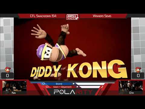 CFL Smackdown 154 WiiU - Kiki (Diddy Kong) vs Dyr (Diddy Kong) - Winners Semis