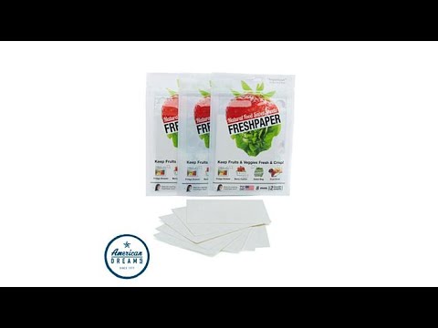 FreshPaper 3pack of 8count ProduceSaver Sheets