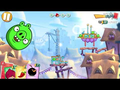Angry Birds 2 -Gameplay level 108 Completed