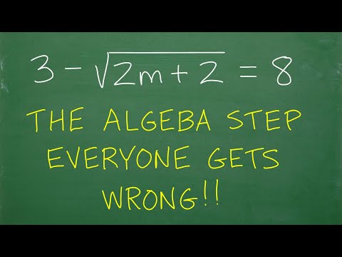 The Algebra Step that EVERYONE Gets WRONG!