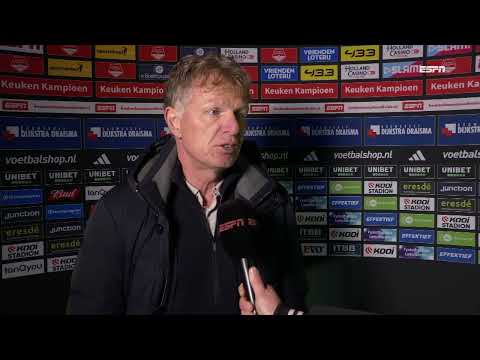 Groenendijk: "We leken onder de indruk te zijn van de sfeer, het was erg leerzaam voor onze jongens"