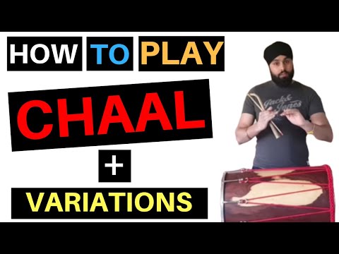 Lockdown Dhol classes - How to play Chaal [Lesson 2]