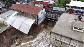 Cierre puente río Pinula hoy, rutas alternas entre Villa Hermosa a Boca del Monte