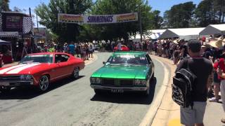 preview picture of video 'SUMMERNATS 28 CITY CRUISE CARS, January 2015 Canberra'