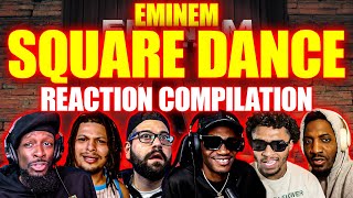 Eminem ‘Square Dance’ Reaction Compilation – BAR AFTER BAR Leaves Everyone SHOCKED!