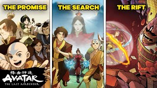 The Story Continues… 🌊⛰️🔥🌪️ | OFFICIAL AVATAR MOTION COMICS (EP 1-3) | Avatar: The Last Airbender