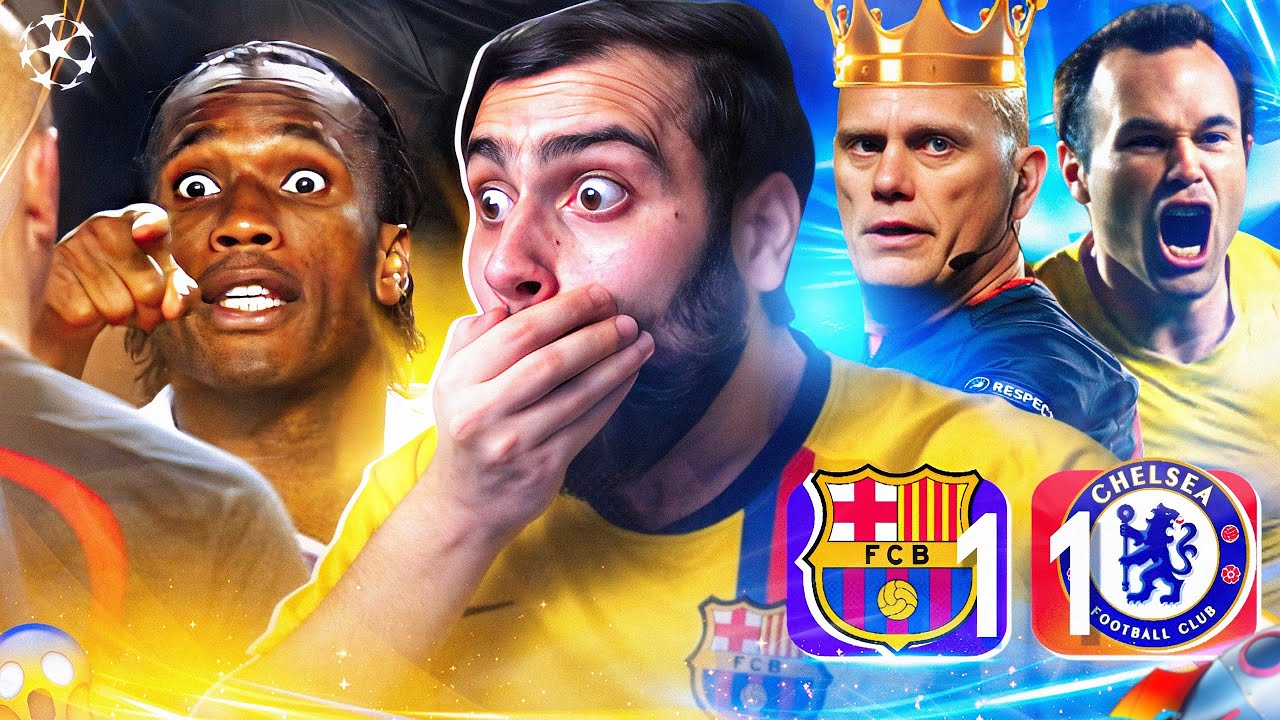 🚨حقيقة مباراة تشيلسي وبرشلونة 2009 وهل هي أكبر سرقة في تاريخ دوري الأبطال؟❌